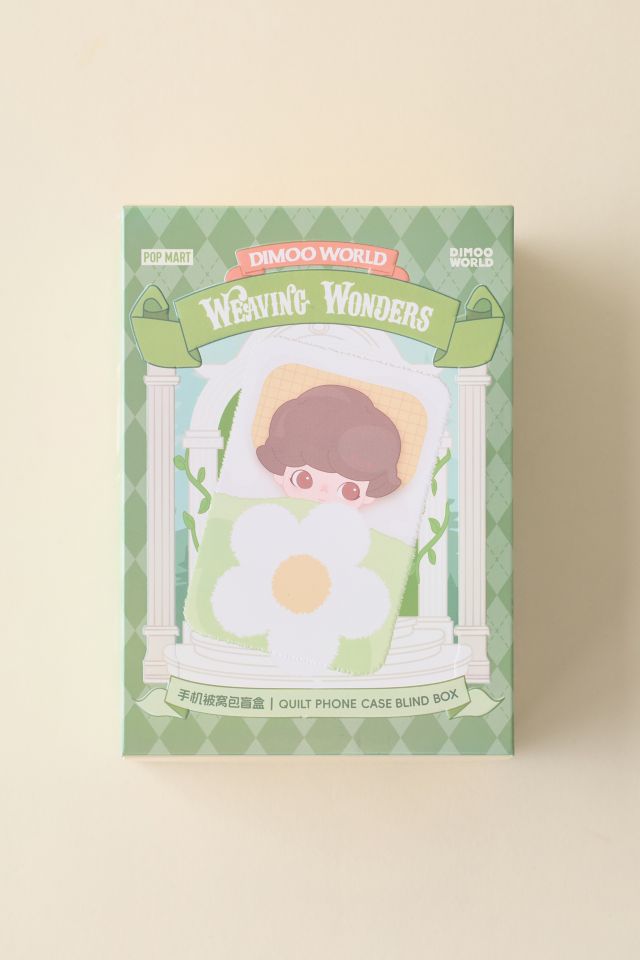 POP MART DIMOO Weaving Wonders Series Quilt Blind Box Plushie Phone Case #5