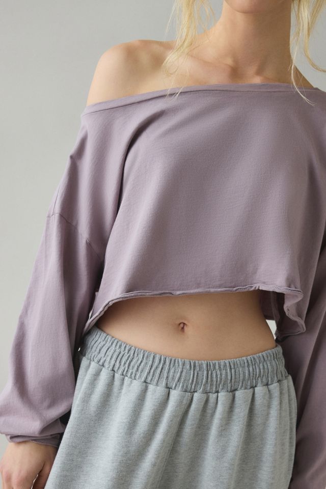 Out From Under On The Move Off-Shoulder Long Sleeve Tee #2