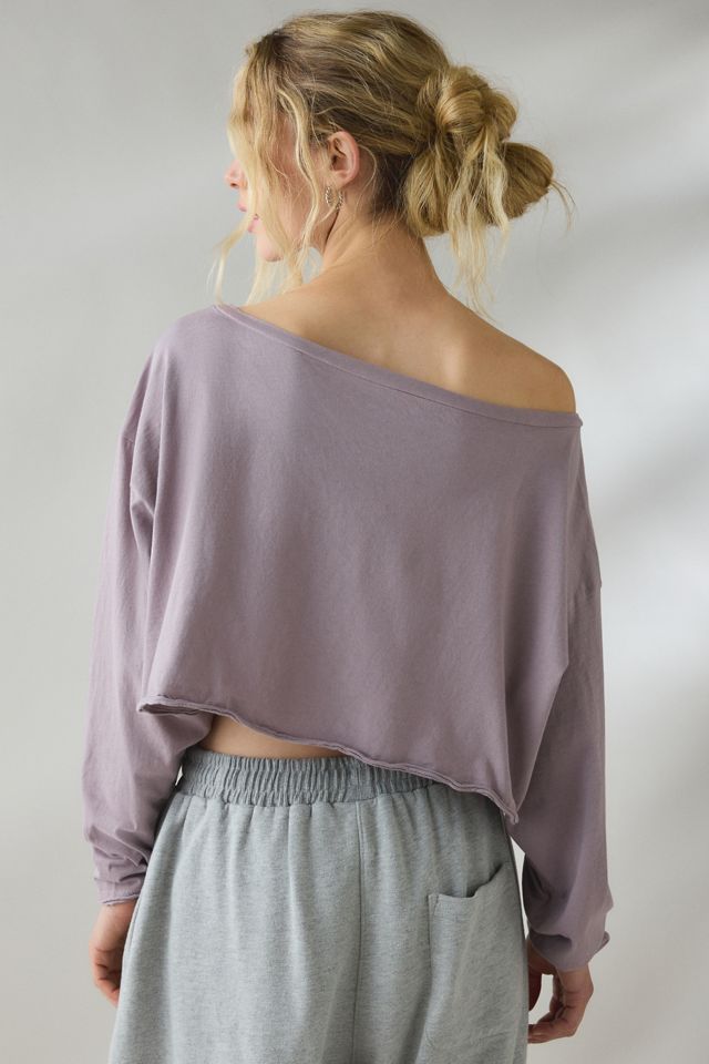 Out From Under On The Move Off-Shoulder Long Sleeve Tee #3