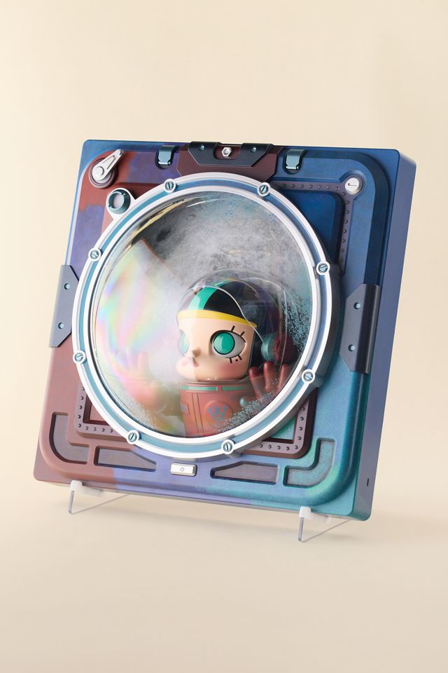 POP MART Mega Space Molly Peinture 3D de Figurine Hello Moon Art Mural #1