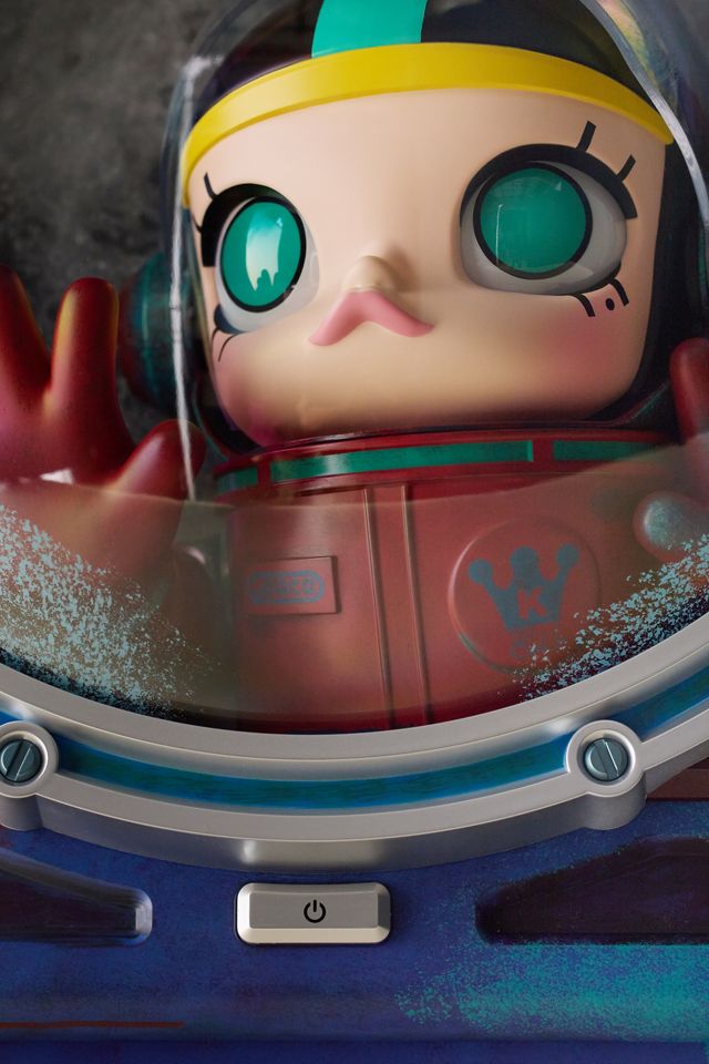 POP MART Mega Space Molly Peinture 3D de Figurine Hello Moon Art Mural #2