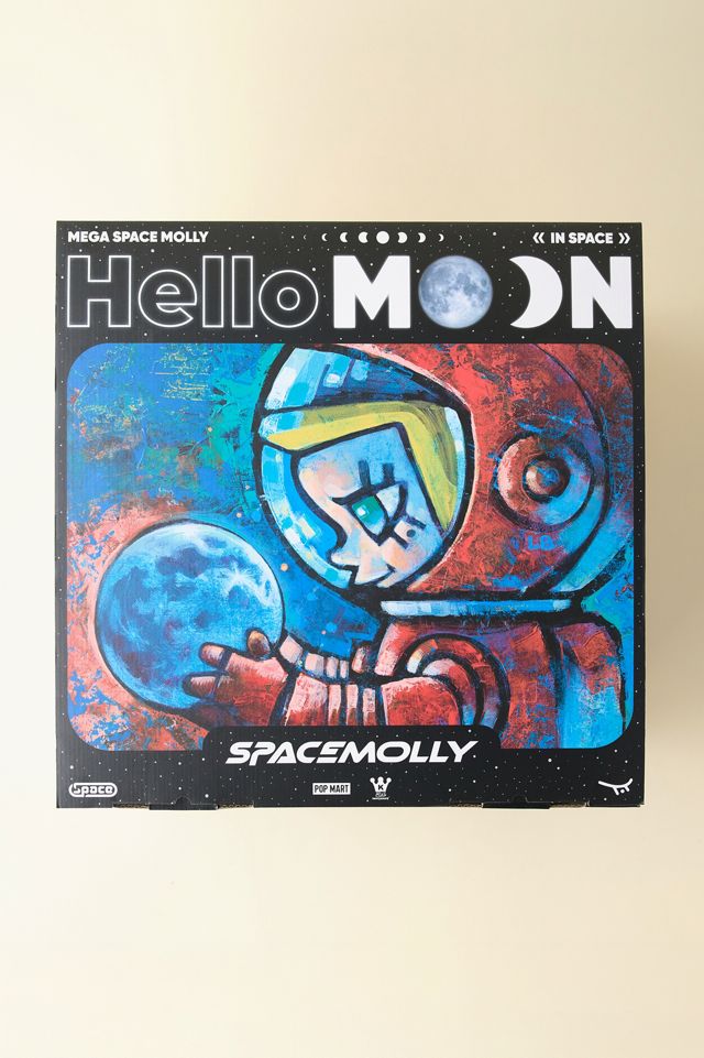 POP MART Mega Space Molly Peinture 3D de Figurine Hello Moon Art Mural #3