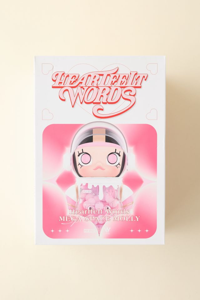 POP MART Mega Space Molly 400% Heartfelt Words Figure #5