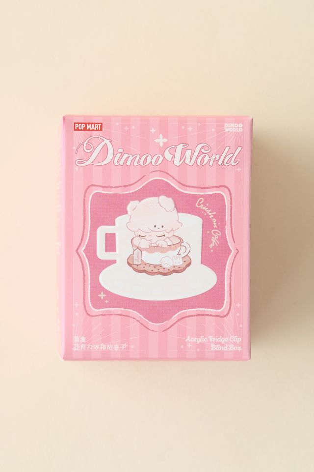 POP MART DIMOO Crush On Coffee Series Blind Box Fridge Magnet Clip #3