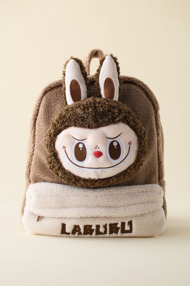 POP MART The Monsters Labubu Fleece Backpack | Urban Outfitters