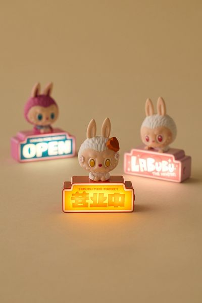 POP MART Aimant de réfrigérateur aveugle de la série The Monsters Labubu Wacky Mart