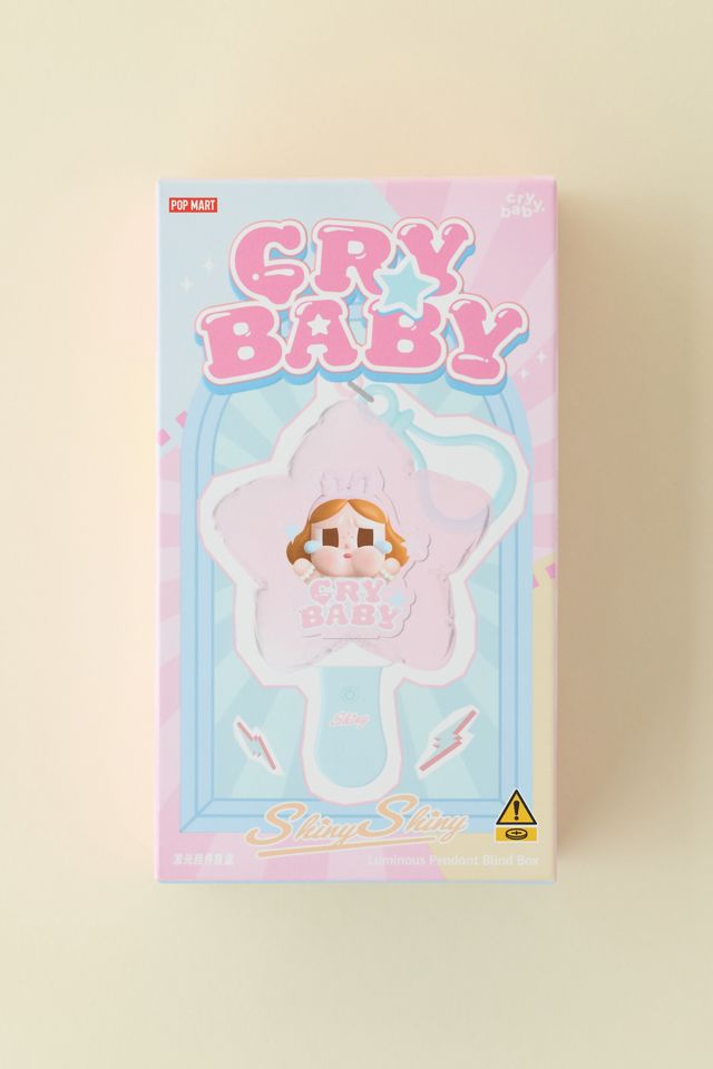 POP MART CRYBABY Shiny Shiny Series Luminous Blind Box Pendant Keychain #3