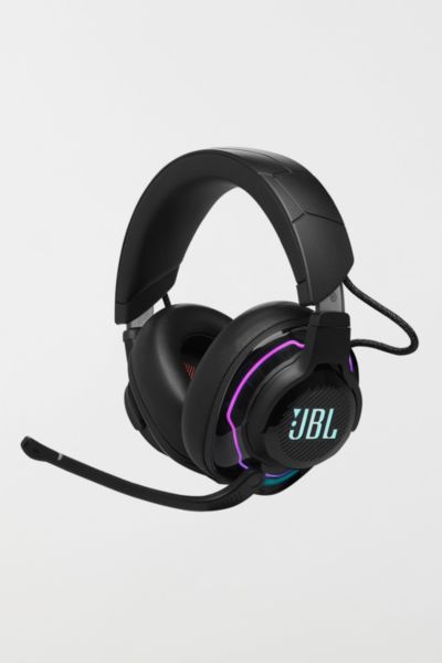 Jbl Quantum 910x Wireless Noise Cancelling Gaming Headphones In Black At Urban Outfitters In Black
