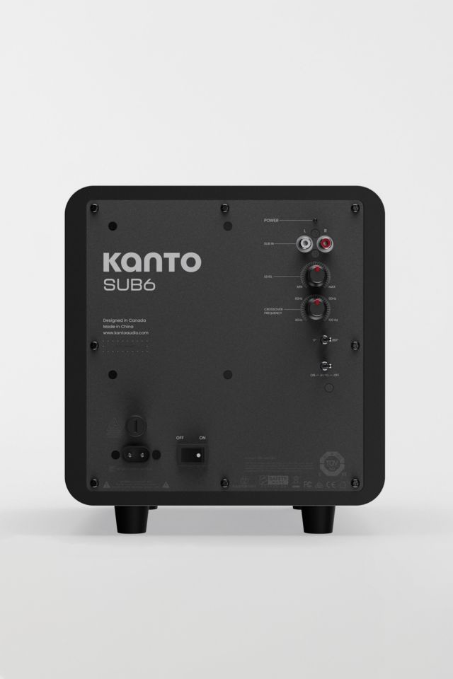 Kanto SUB6 6 In Sealed Powered Subwoofer #2