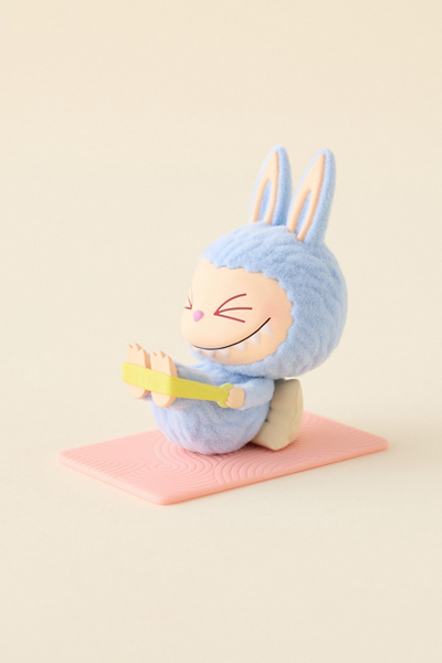 POP MART The Monsters Labubu Lazy Yoga Series Blind Box Series