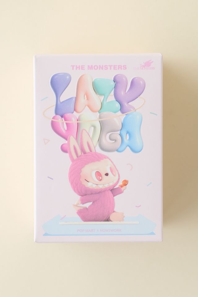 POP MART The Monsters Labubu Lazy Yoga Series Blind Box Series #4