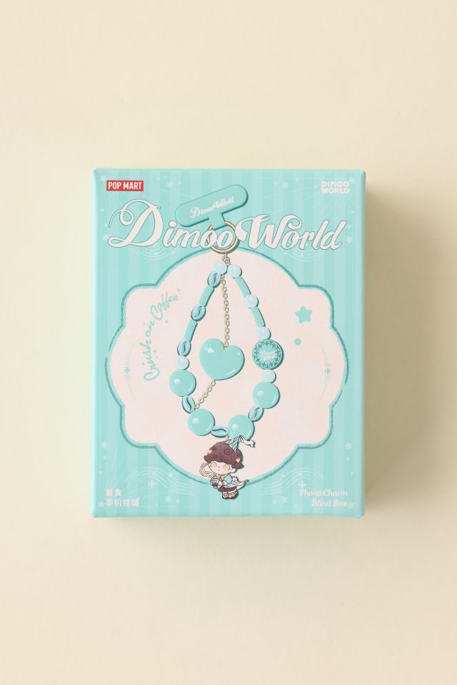 POP MART DIMOO Crush On Coffee Series Blind Box Phone Charm #4