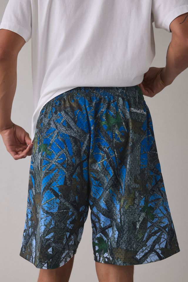 Short camouflage avec logo Quiet Blaze MLB Los Angeles Dodgers de Mitchell & Ness #4