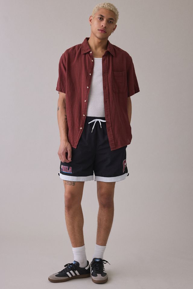 Short en nylon MLB In The City Philadelphia Phillies de Mitchell & Ness #4
