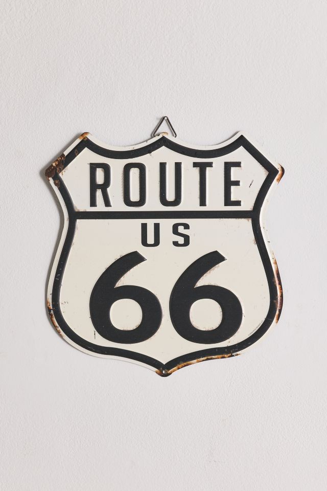 Route 66 Tin Wall Sign #1