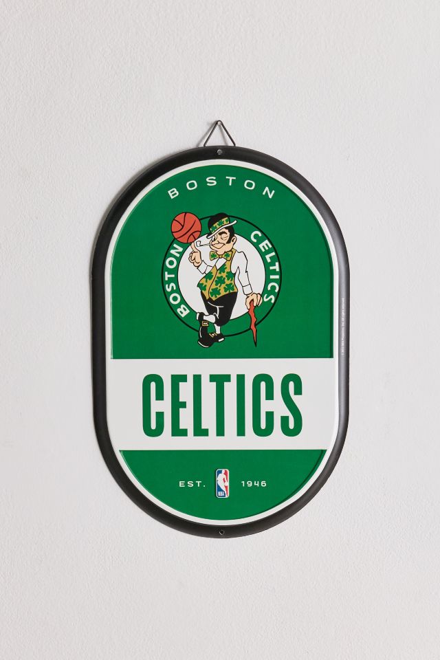 NBA Boston Celtics Tin Pill Wall Sign #1
