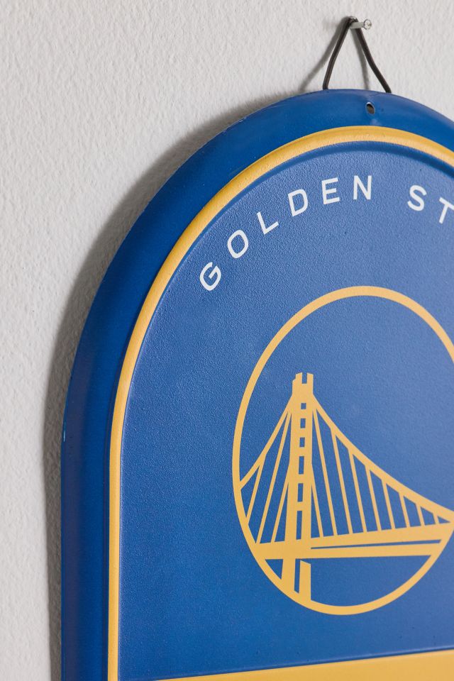 NBA Golden State Warriors Tin Pill Wall Sign #2