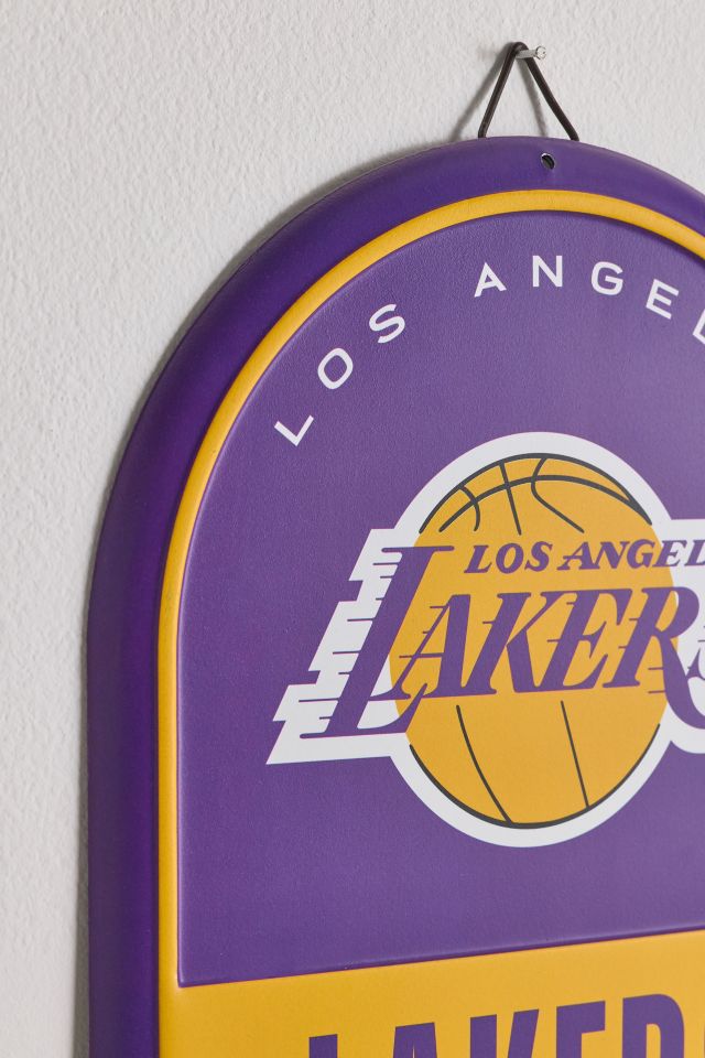 NBA Los Angeles Lakers Tin Pill Wall Sign #2