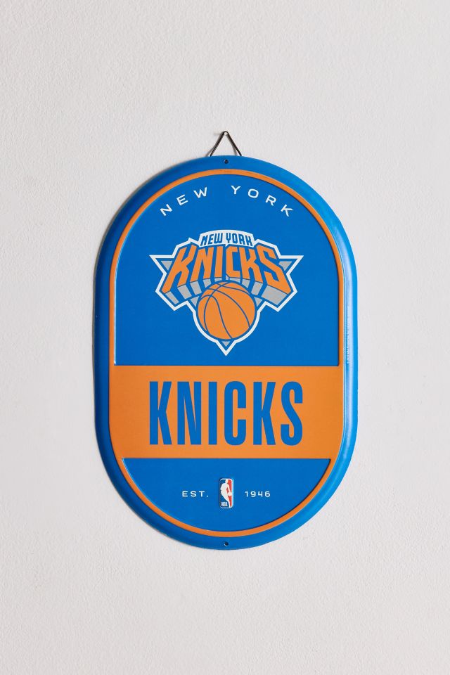 NBA New York Knicks Tin Pill Wall Sign #1