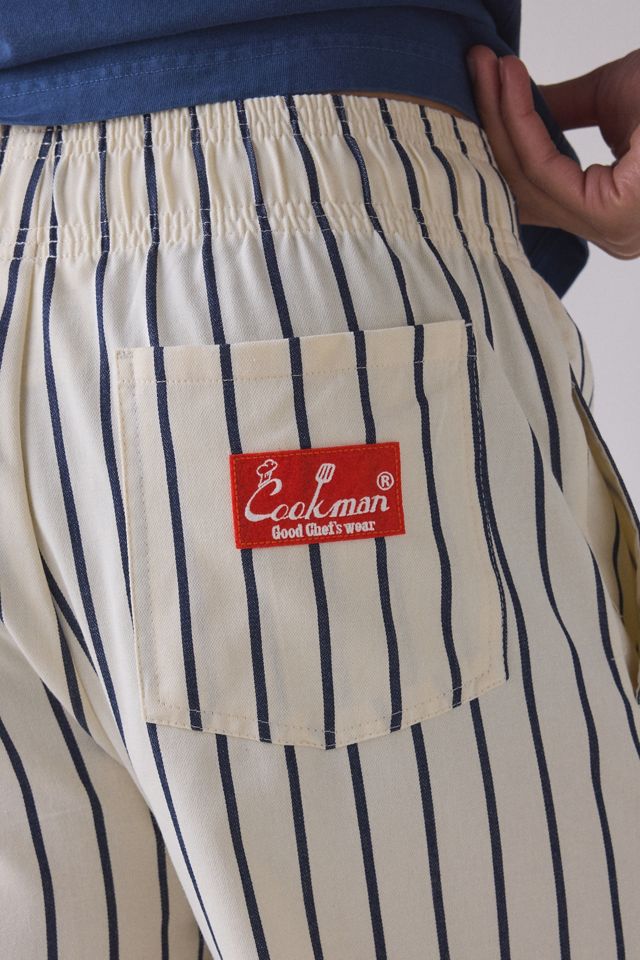 Cookman NLBM Brooklyn Eagles Striped Chef Pants #2
