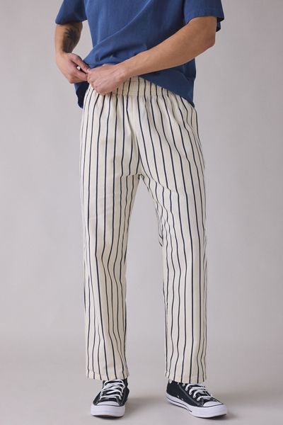 Cookman NLBM Brooklyn Eagles Striped Chef Pants