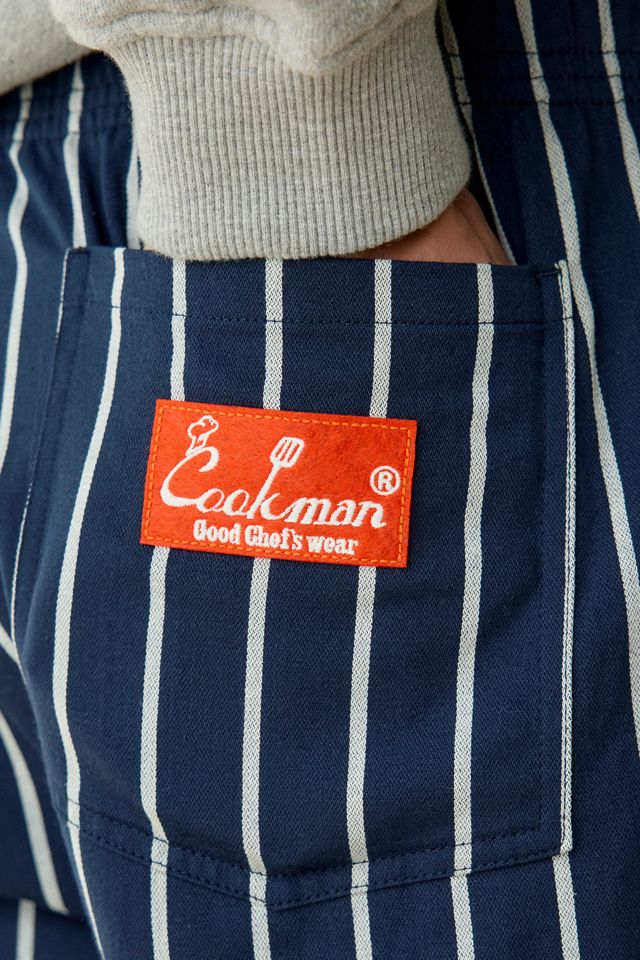 Cookman NLBM Chicago American Giants Pinstripe Semiwide Chef Pants #3