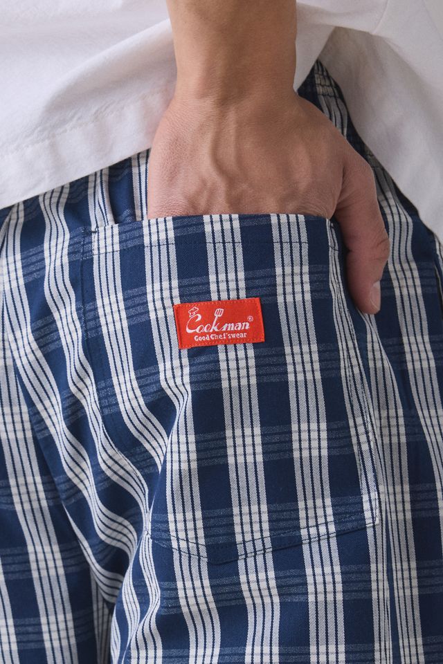 Cookman Semiwide Palaka Plaid Chef Pants #3