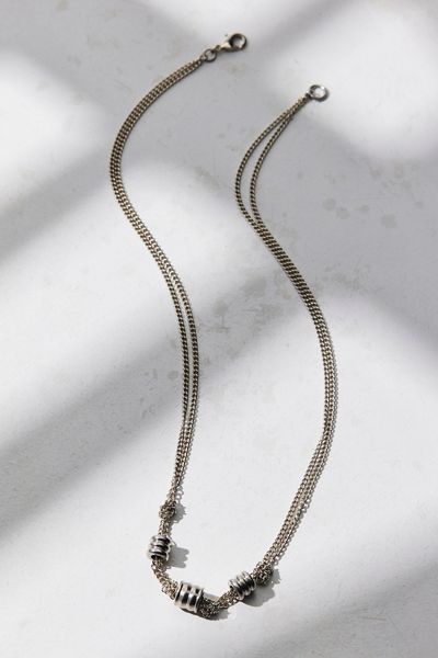 Collier double chaîne Nash