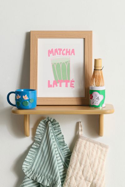 AthenesAtelier Matcha Latte Art Print