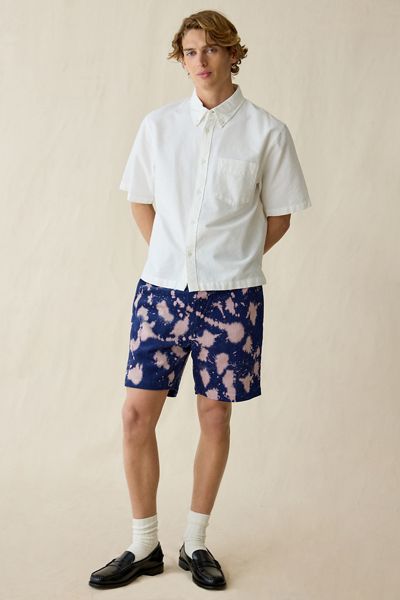Cookman Bleach Dye Corduroy Chef Shorts