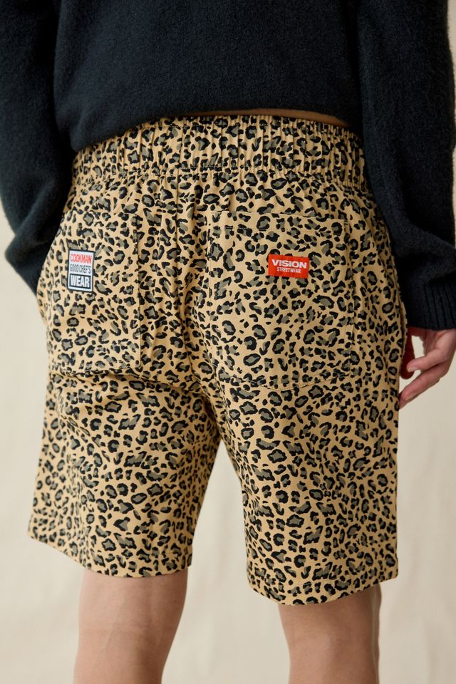 Stefan Cooke Spangle shorts ポーカーズカンティス着用 Cookman X Vision Street Wear Chef Shorts | Urban Outfitters