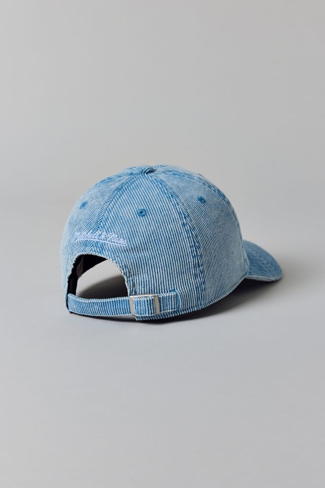 Casquette Dad en velours côtelé MLB Los Angeles Dodgers Mitchell & Ness #1