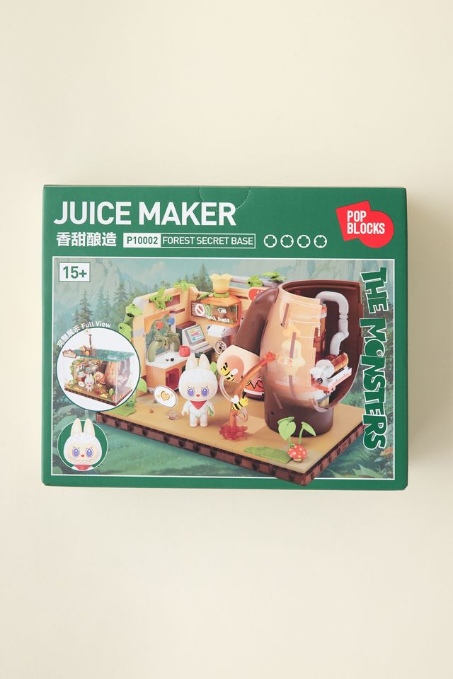 POP MART The Monsters Forest Secret Base Series Juice Maker Labubu Figure Block Set #3