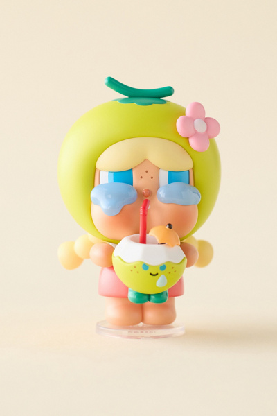 POP MART CRYBABY Green Coconut Figure | Urban Outfitters