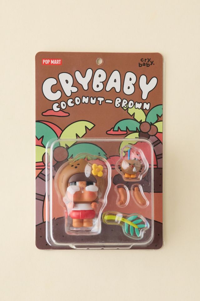 POP MART CRYBABY Brown Coconut Figure #4