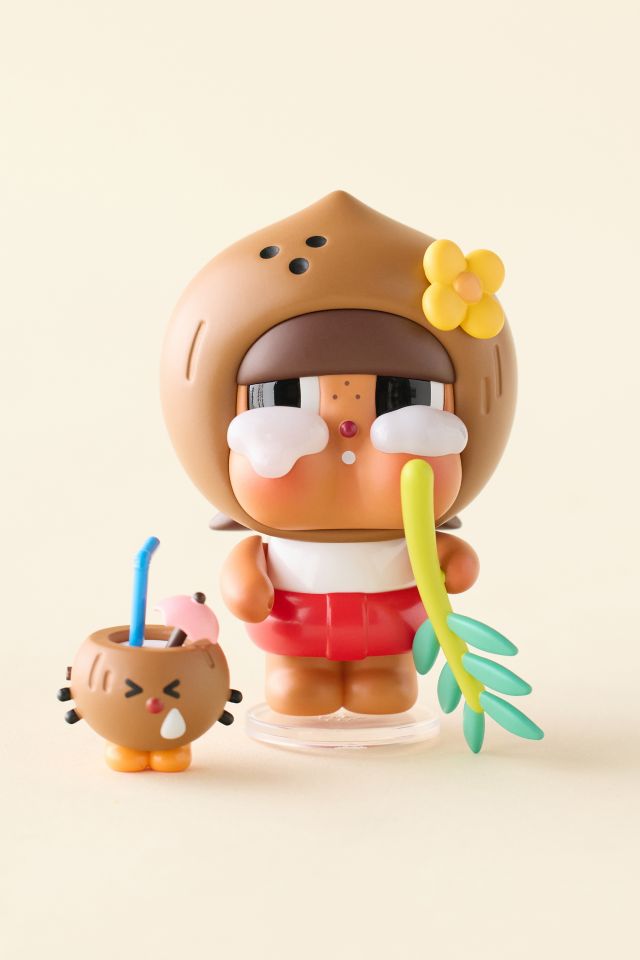 POP MART CRYBABY Brown Coconut Figure