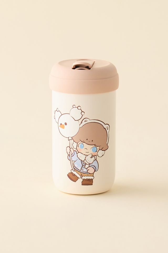 Tasse isotherme de la série de vacances douillette et chaude DIMOO POP MART #1