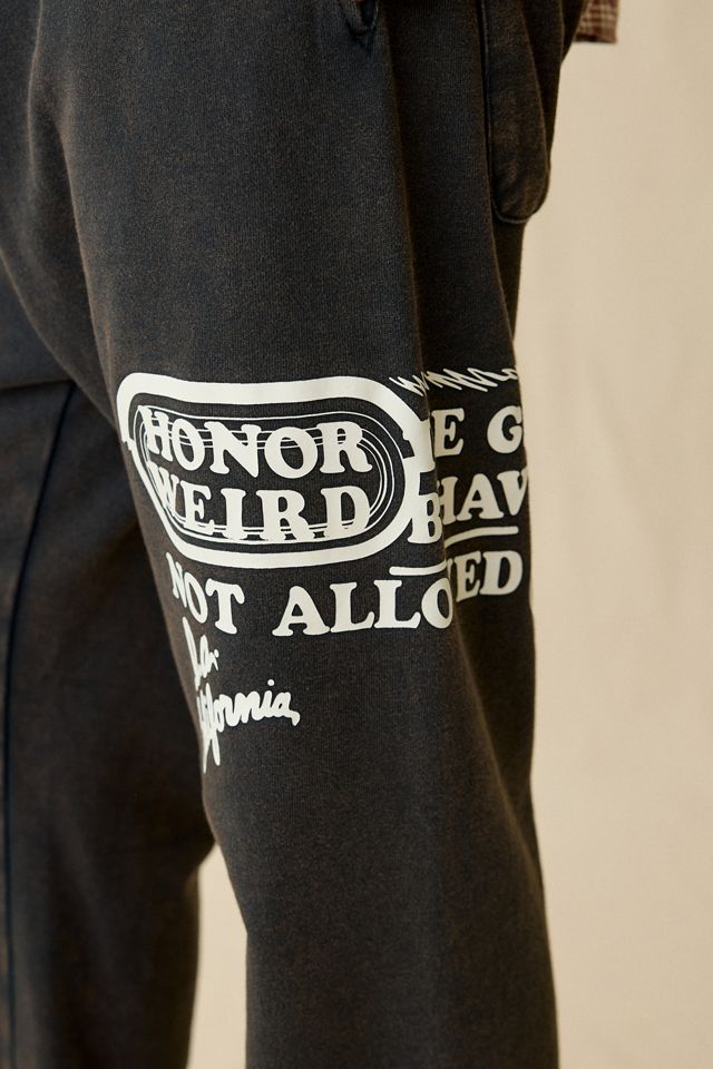 Honor The Gift Not Allowed Not Allowed Graphic Sweatpants #2