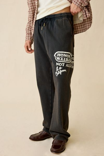 Honor The Gift Not Allowed Not Allowed Graphic Sweatpants