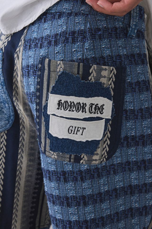 Honor The Gift Indigo Tapestry Patchwork Pants #3