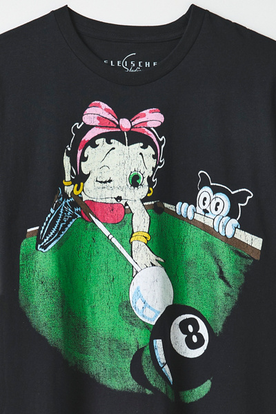 Betty Boop Billiards Graphic Tee