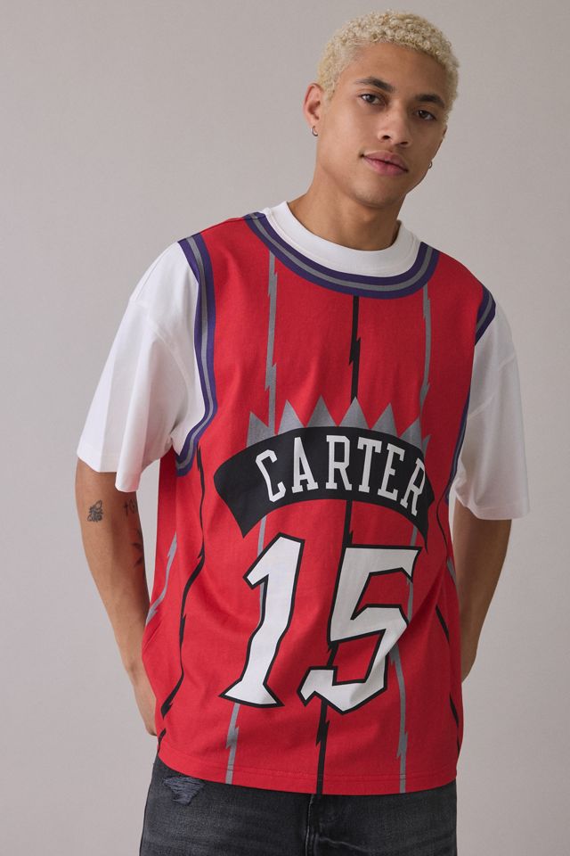 Mitchell & Ness NBA Toronto Raptors Vince Carter Jersey Graphic Tee #1