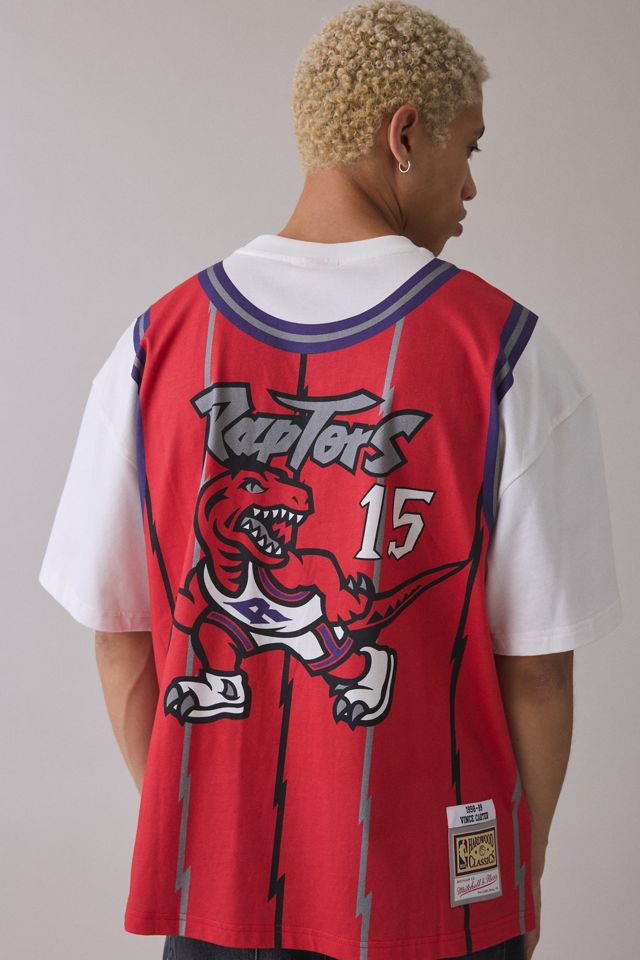 Mitchell & Ness NBA Toronto Raptors Vince Carter Jersey Graphic Tee #3