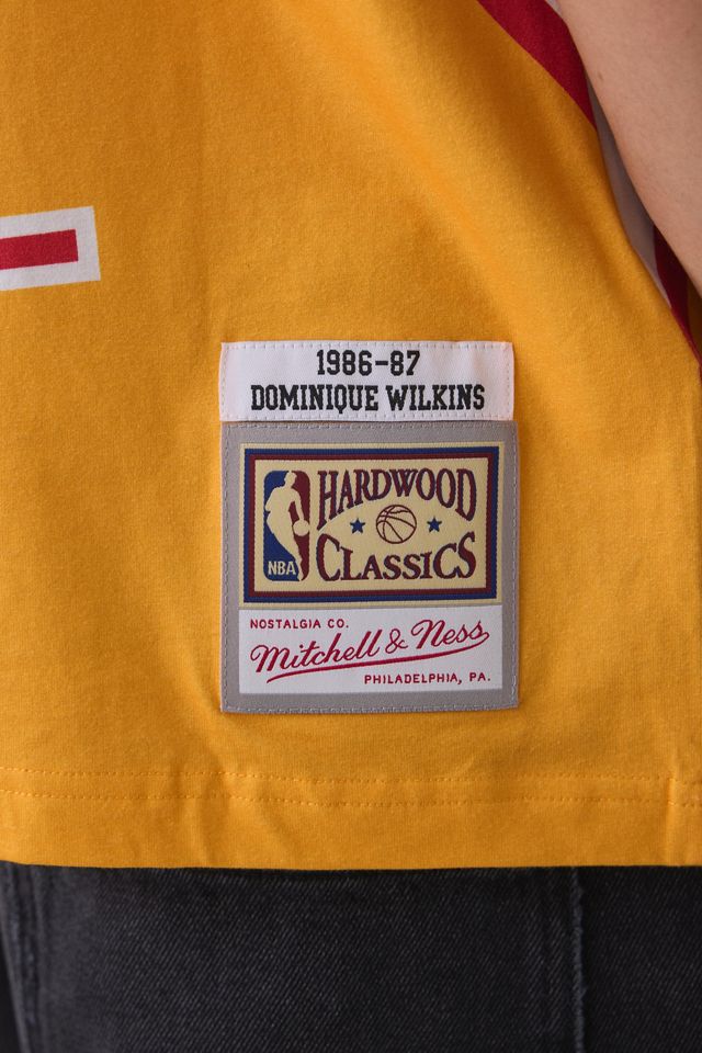 T-shirt graphique Mitchell & Ness NBA Atlanta Hawks Dominique Wilkins Jersey #3