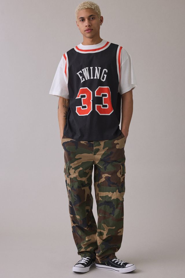 Mitchell & Ness NBA New York Knicks Patrick Ewing Jersey Graphic Tee #4