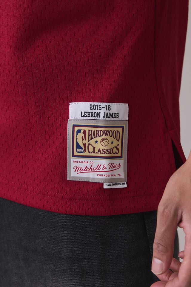Mitchell & Ness NBA Cleveland Cavaliers 2015 LeBron James Basketball Jersey #4