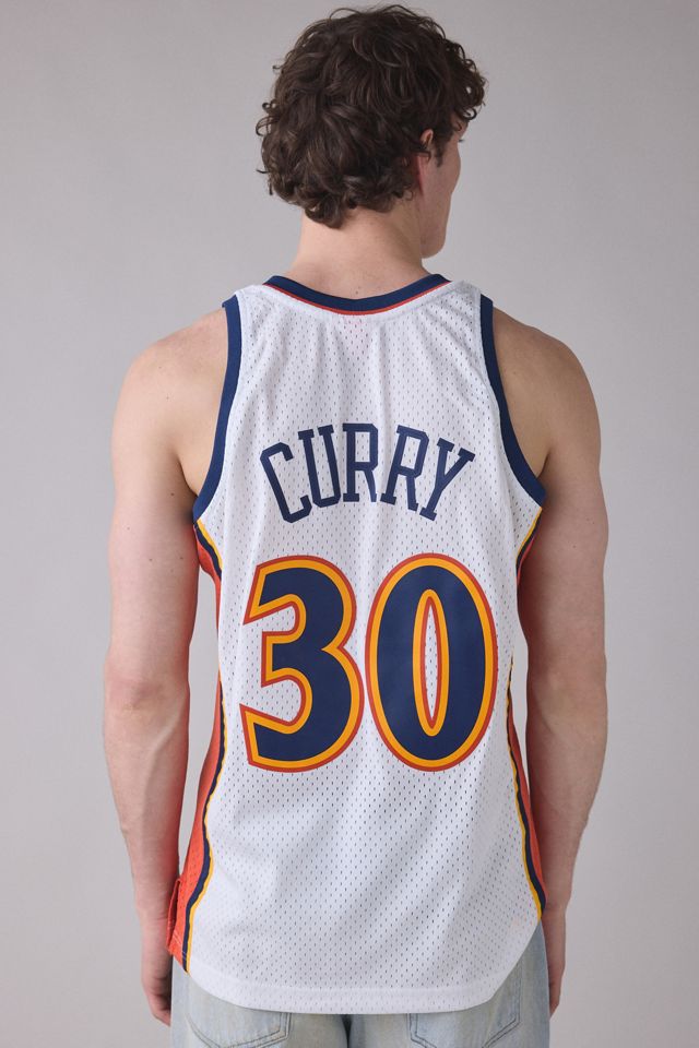 Mitchell & Ness NBA Golden State Warriors 2009 Stephen Curry Basketball Jersey #1