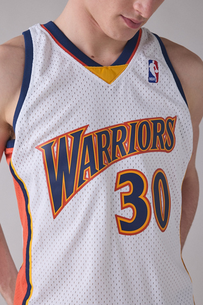 Mitchell & Ness NBA Golden State Warriors 2009 Stephen Curry Basketball Jersey