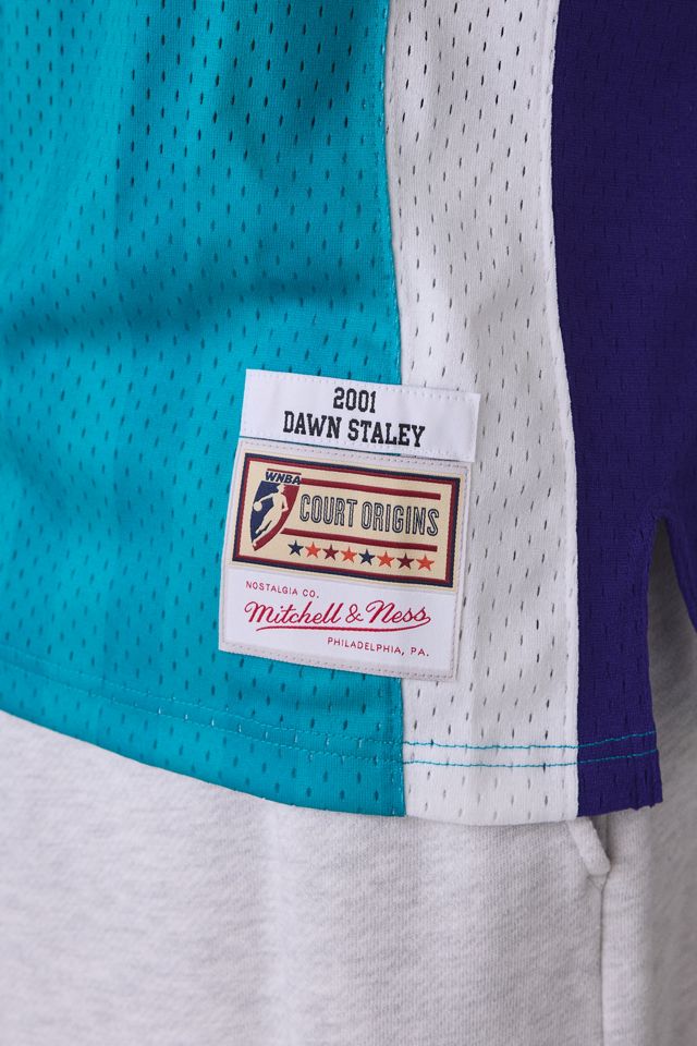 Maillot de basketball Mitchell & Ness WNBA Charlotte Sting 2001 Dawn Staley #2