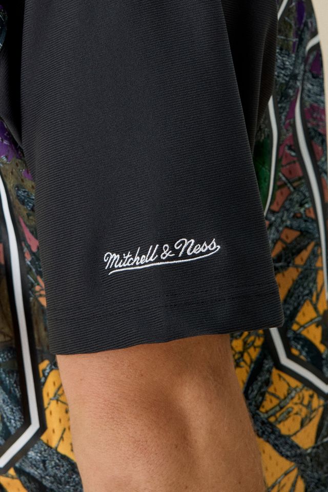 T-shirt de jersey NBA des Lakers de Los Angeles Quiet Blaze Mitchell & Ness #3
